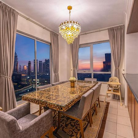 דובאי Spectacular Burj & Fountain View - Luxurious 3 Bedrooms & Maids Room - The Residences מראה חיצוני תמונה