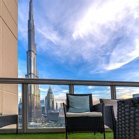 דובאי Spectacular Burj & Fountain View - Luxurious 3 Bedrooms & Maids Room - The Residences מראה חיצוני תמונה