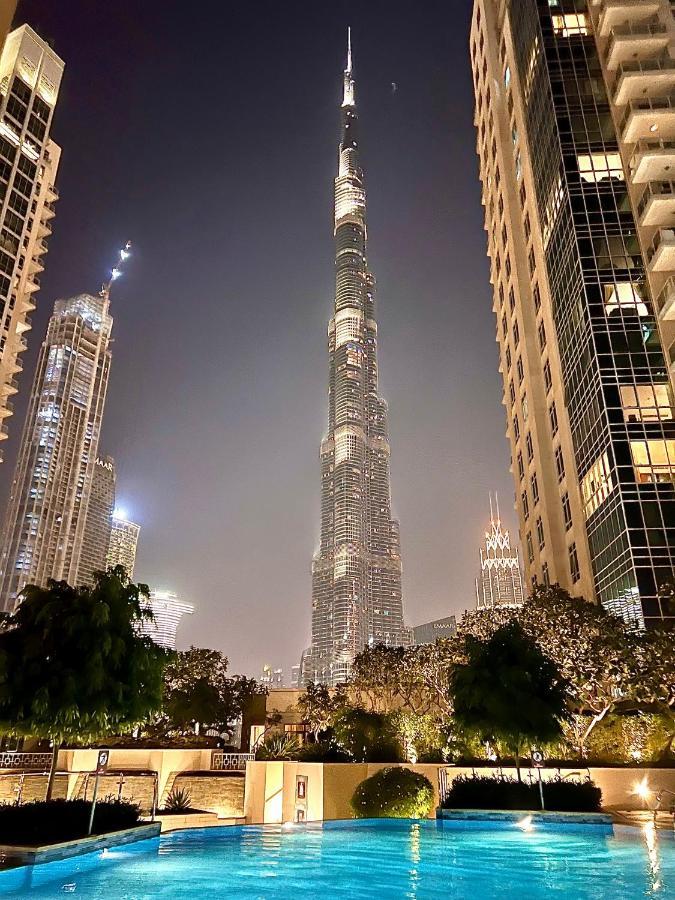 דובאי Spectacular Burj & Fountain View - Luxurious 3 Bedrooms & Maids Room - The Residences מראה חיצוני תמונה