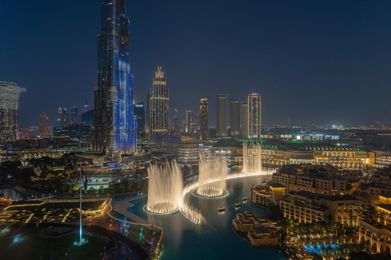 דובאי Spectacular Burj & Fountain View - Luxurious 3 Bedrooms & Maids Room - The Residences מראה חיצוני תמונה