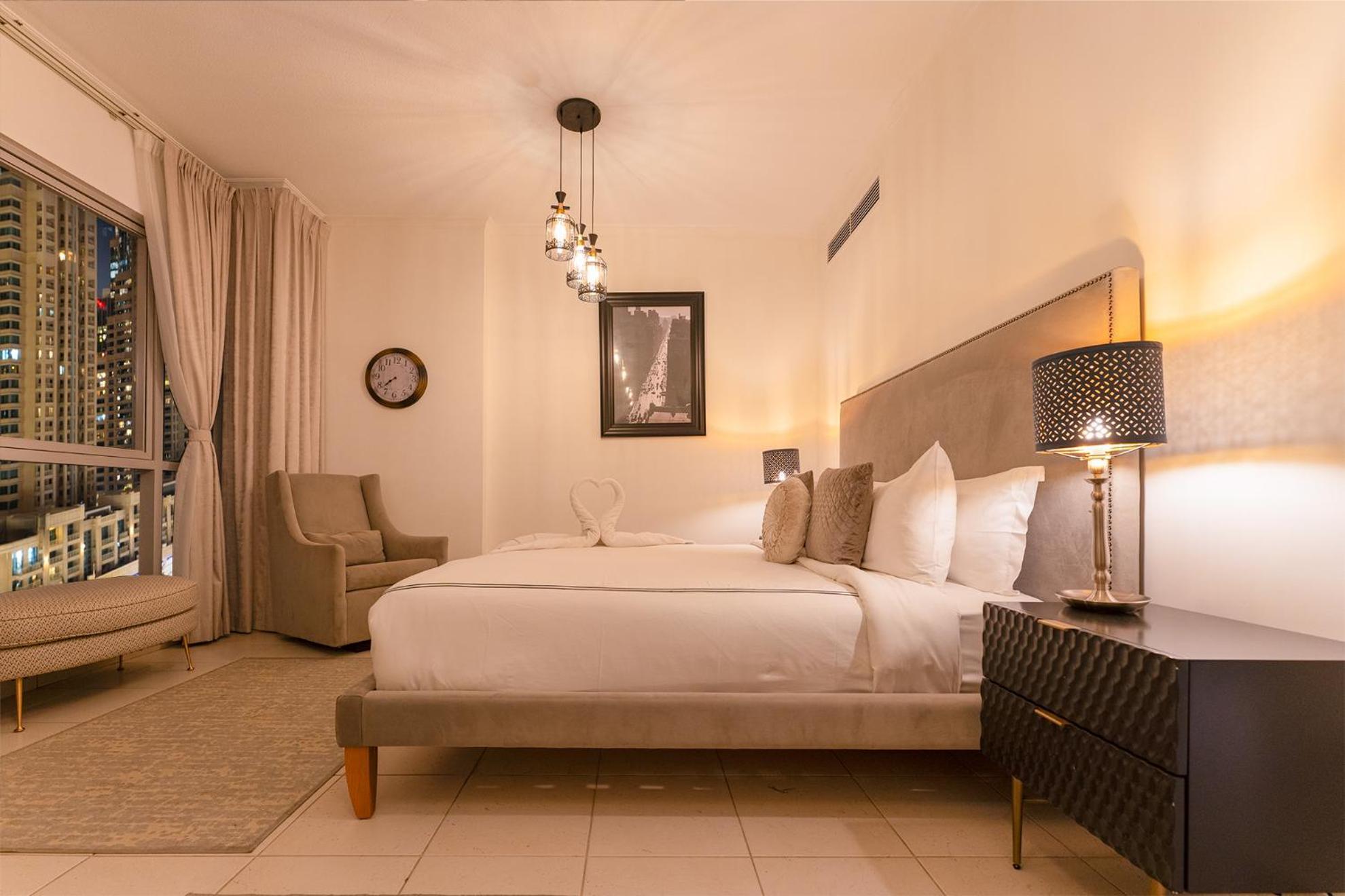 דובאי Spectacular Burj & Fountain View - Luxurious 3 Bedrooms & Maids Room - The Residences מראה חיצוני תמונה